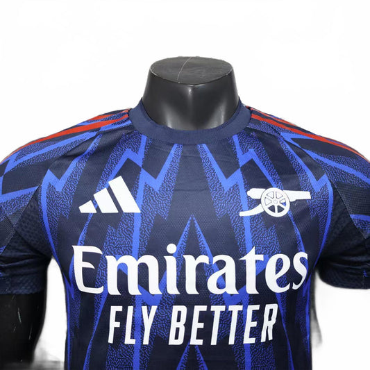 Arsenal 2025/26 Adidas Away Jersey - Navy Blue - Player Version