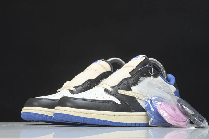 AJ1 Low x Fragment ‘Military Blue’