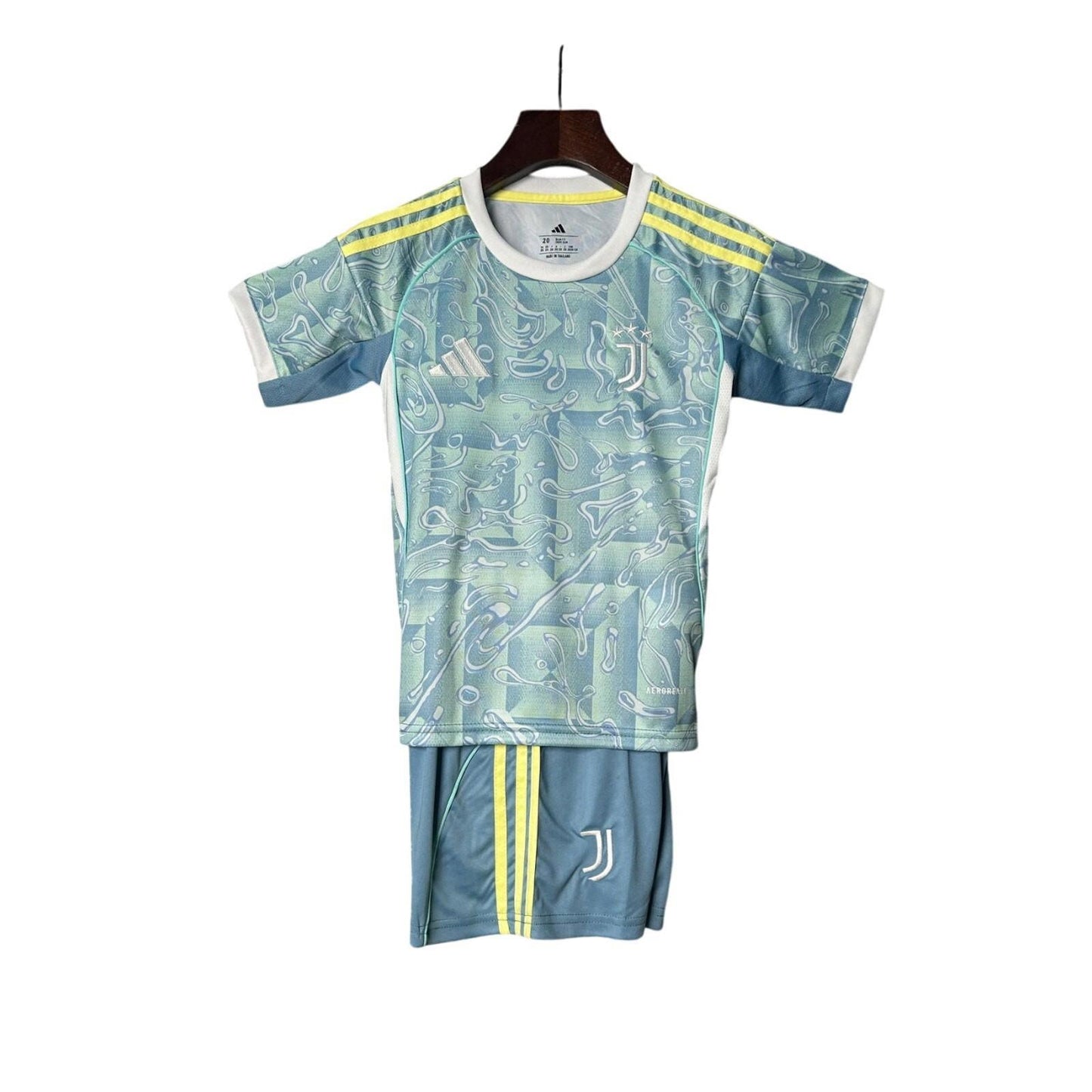 Juventus FC Adidas 25/26 Kids Away Kit - Size 22 - 7/8 Years - Inc Socks