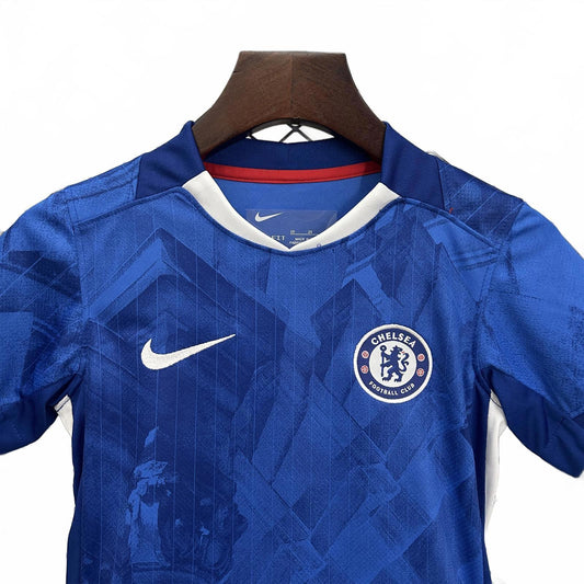 Chelsea FC 25/26 Nike Kids' Home Kit - Blue - Inc Socks