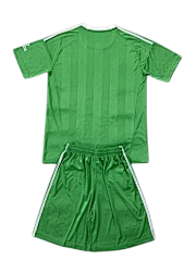 Arsenal 25/26 Adidas Kids Goalkeeper Kit - Green - Inc Socks