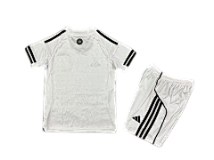 Fulham 25/26 Adidas Kids Home Kit - White - Inc Socks