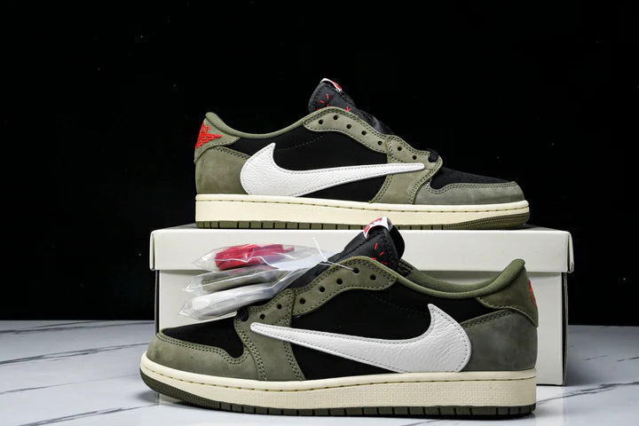 AJ1 Retro Low OG 'Black Olive'