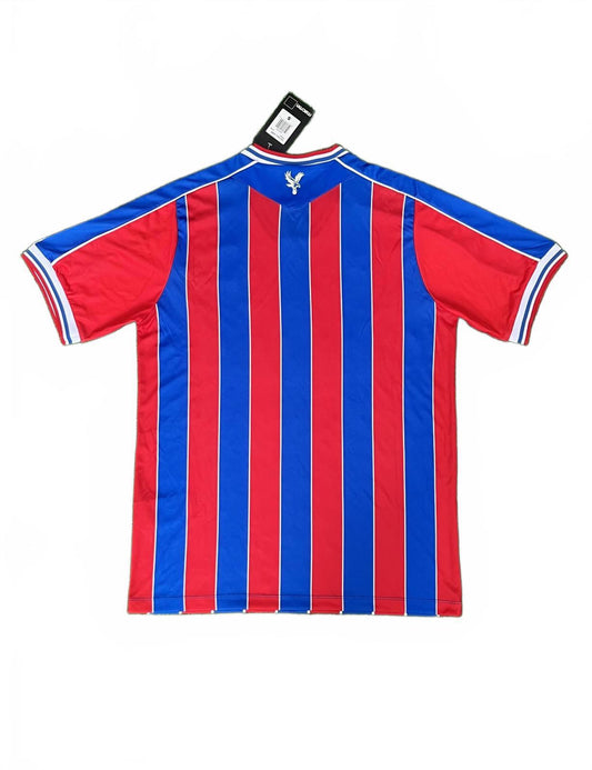 Crystal Palace 25/26 Macron Home Jersey - Red & Blue - Fan Version