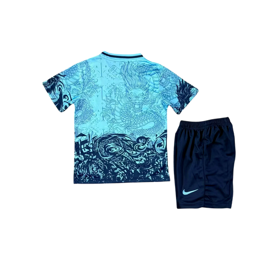 Barcelona 25/26 Nike Kids Special Edition Kit - Blue & Navy - Inc Socks