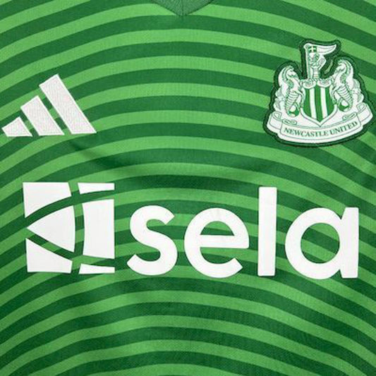 Newcastle 25/26 Adidas Away Jersey - Green - Fan Version