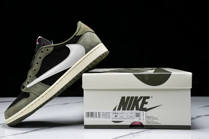 AJ1 Retro Low OG 'Black Olive'
