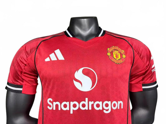 Manchester United 25/26 Adidas Home Shirt - Player Version