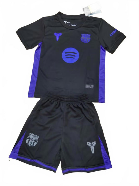 Barcelona 25/26 Nike x Kobe Kids Away Jersey - Inc Socks