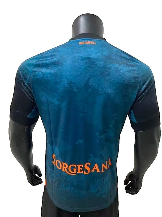 Napoli 25/26 EA7 Halloween Jersey - Blue - Player Version
