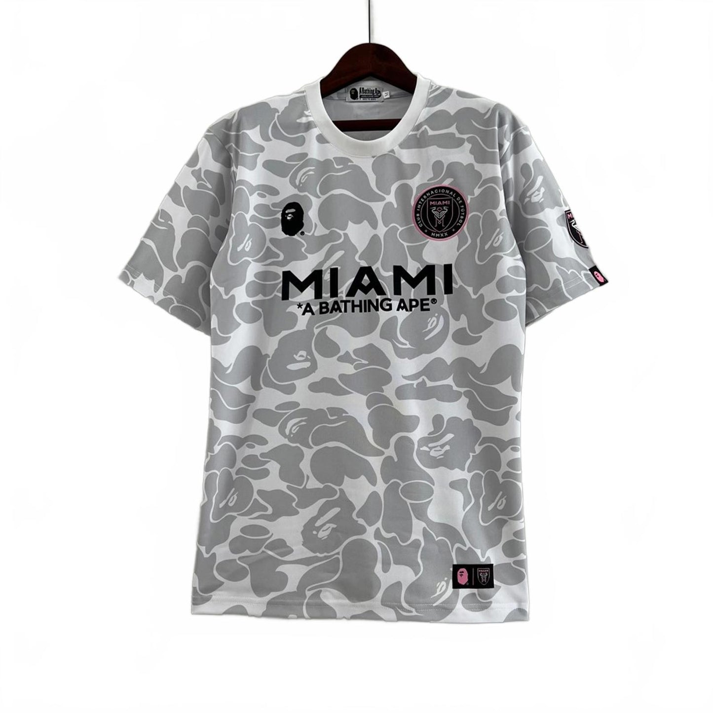 Inter Miami x BAPE Special Edition Jersey - Camo - Cream - Size Large