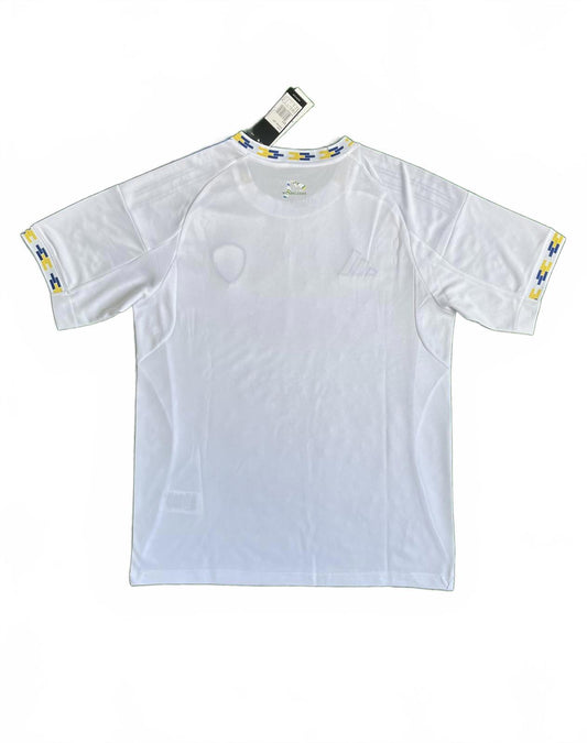 Leeds 25/26 Adidas Home Jersey - White - Fan Version
