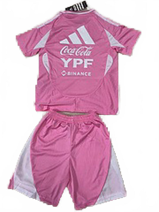 Argentina 2025 Adidas Kids Kit - Pink - Inc Socks