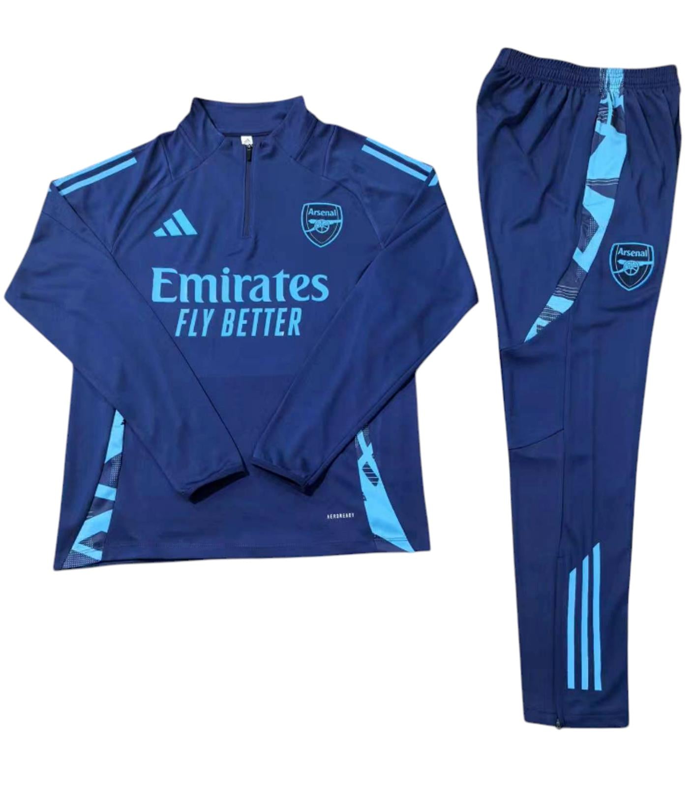 Arsenal Adidas Kids Tracksuit - Navy