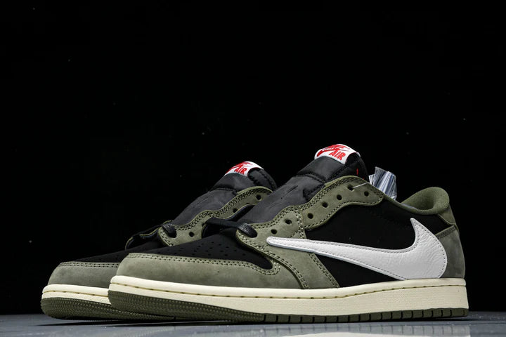 AJ1 Retro Low OG 'Black Olive'
