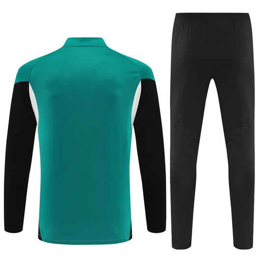 Liverpool 25/26 Adidas Tracksuit - Teal & Black