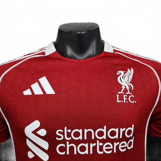 Liverpool FC 25/26 Adidas Home Jersey - Red - Player Version