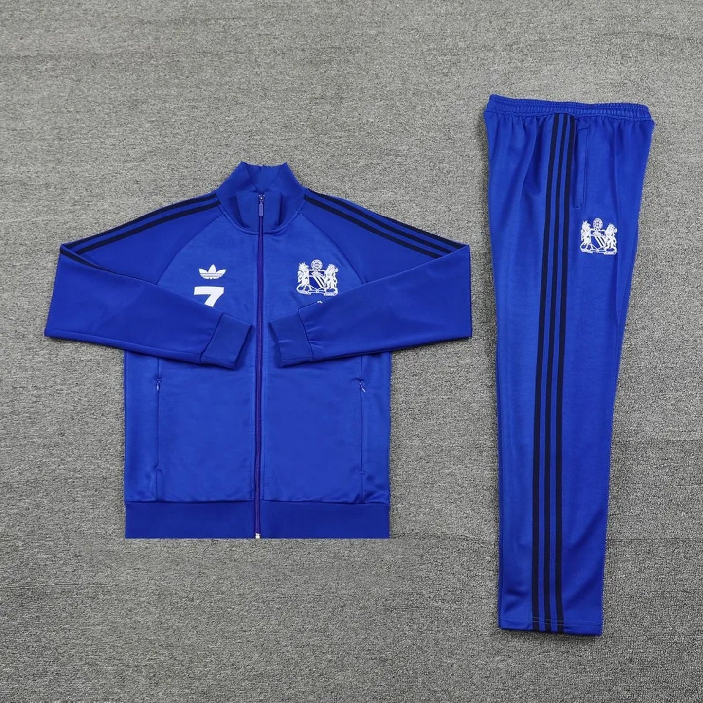 Manchester United Adidas Originals George Best Tracksuit - Blue