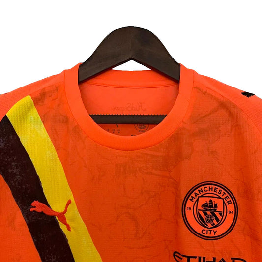 Manchester City x Kid Super 25/26 Puma Jersey - Orange - Fan Version