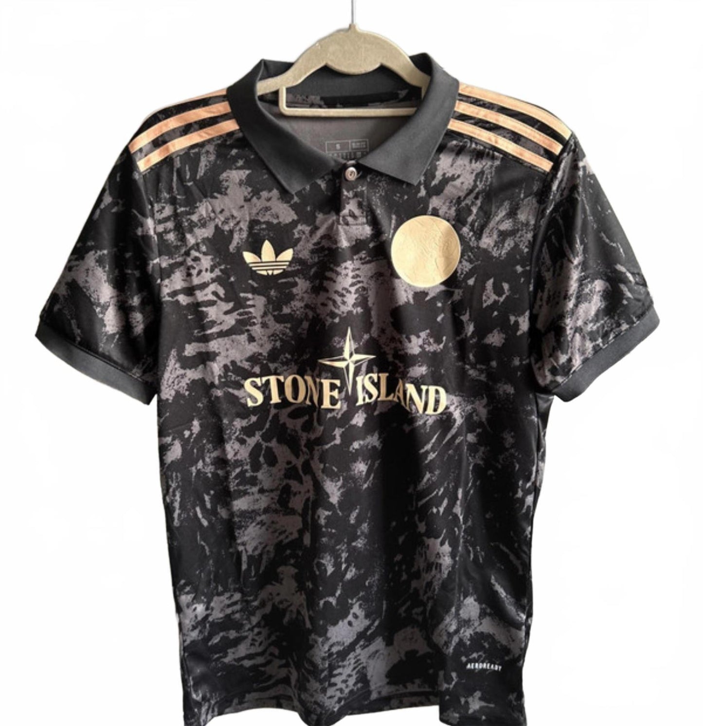 Ajax Adidas x Stone Island Special Edition Football Jersey - Fan Version