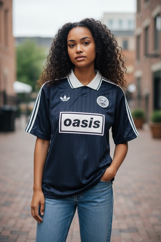 Adidas X Oasis 25/26 Band Football Jersey - Black