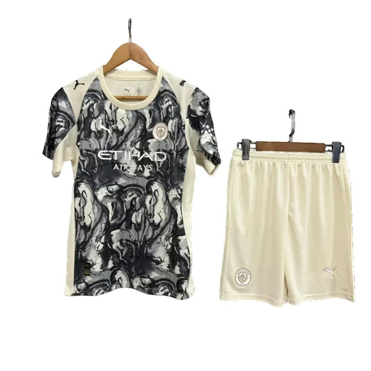 Manchester City 25/26 Puma Kids 'Year of the Horse Kit - Inc Socks