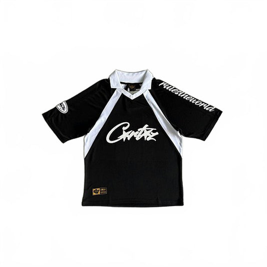 Corteiz Allstarz Football Jersey - Black - Size Large