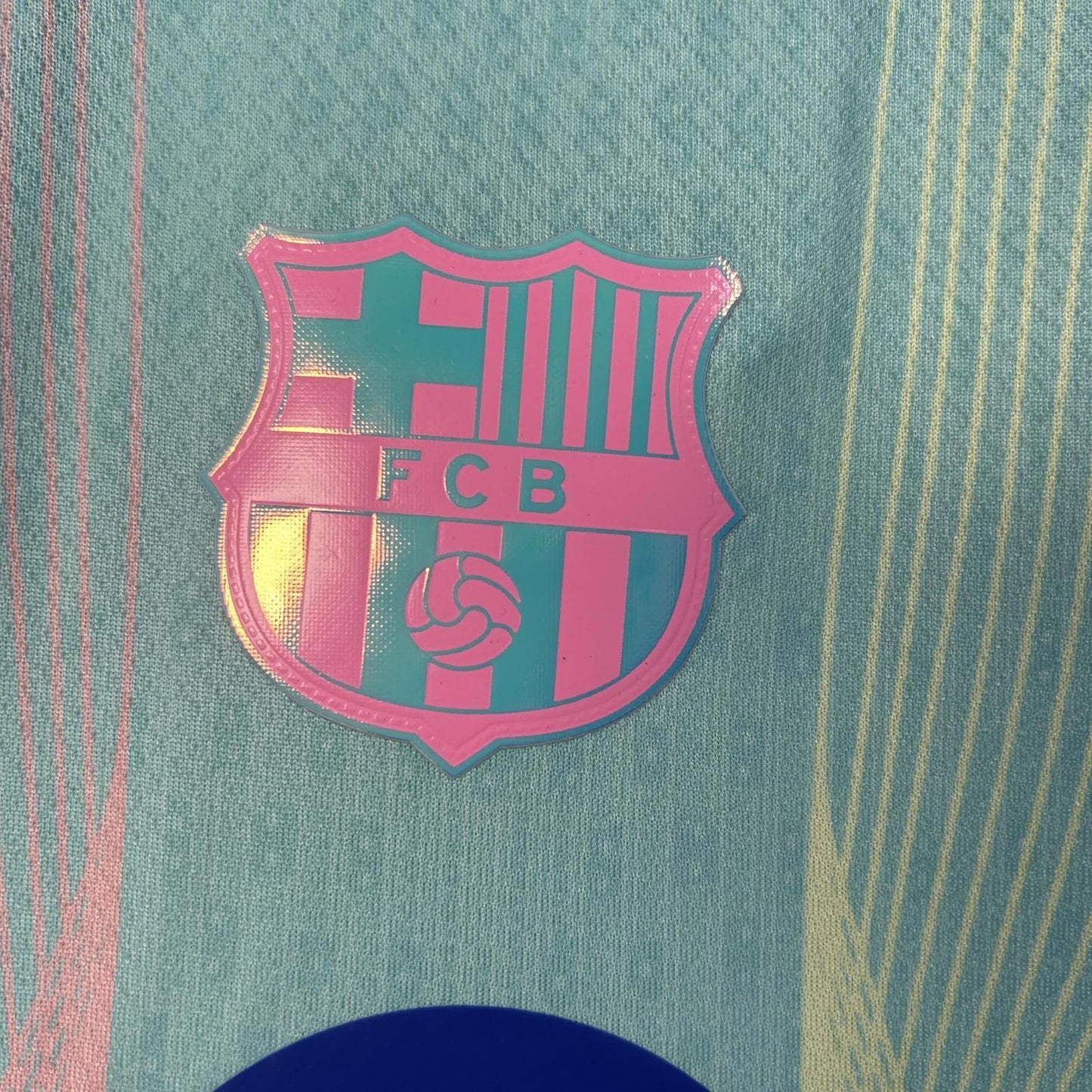 Barcelona 25/26 Nike Kids Kit - Pale Blue - Inc Socks