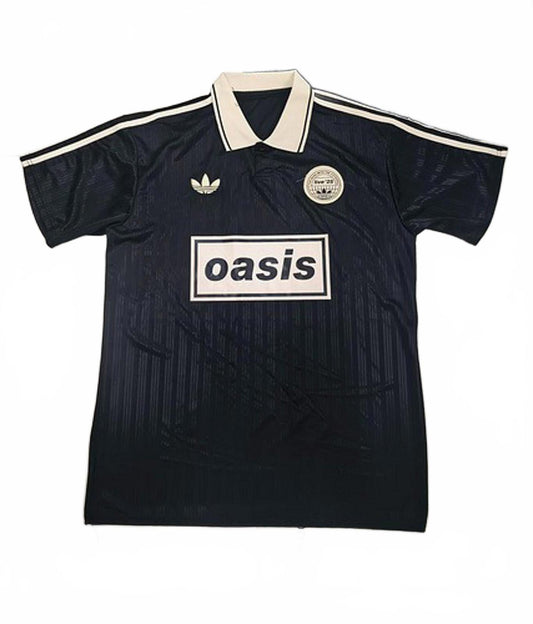 Adidas X Oasis 25/26 Band Football Jersey - Black - Fan Version
