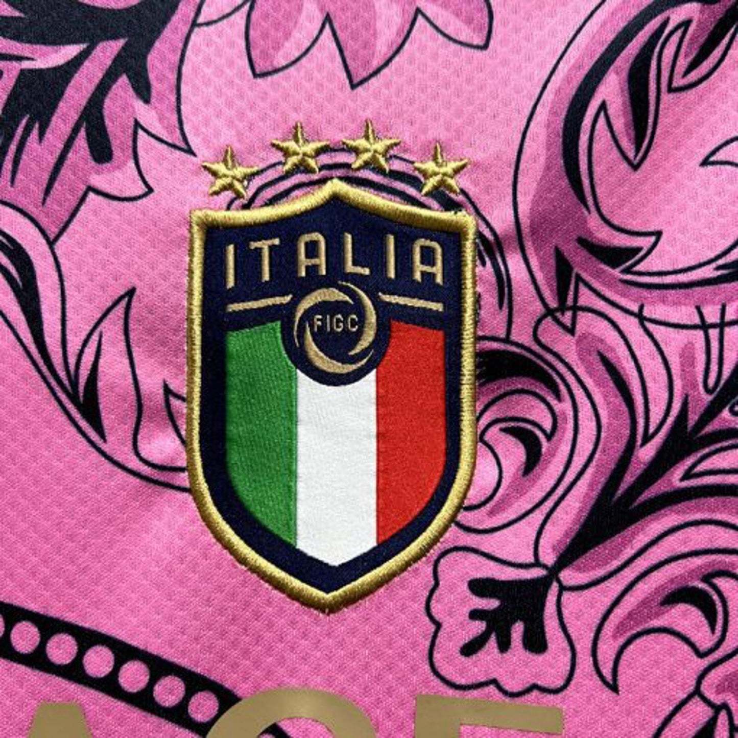 Italy x Versace Puma 2023 Concept Jersey - Pink