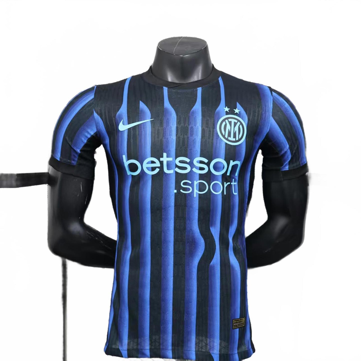 Inter Milan 25/26 Nike Home Football Shirt - Blue & Black - Player Version