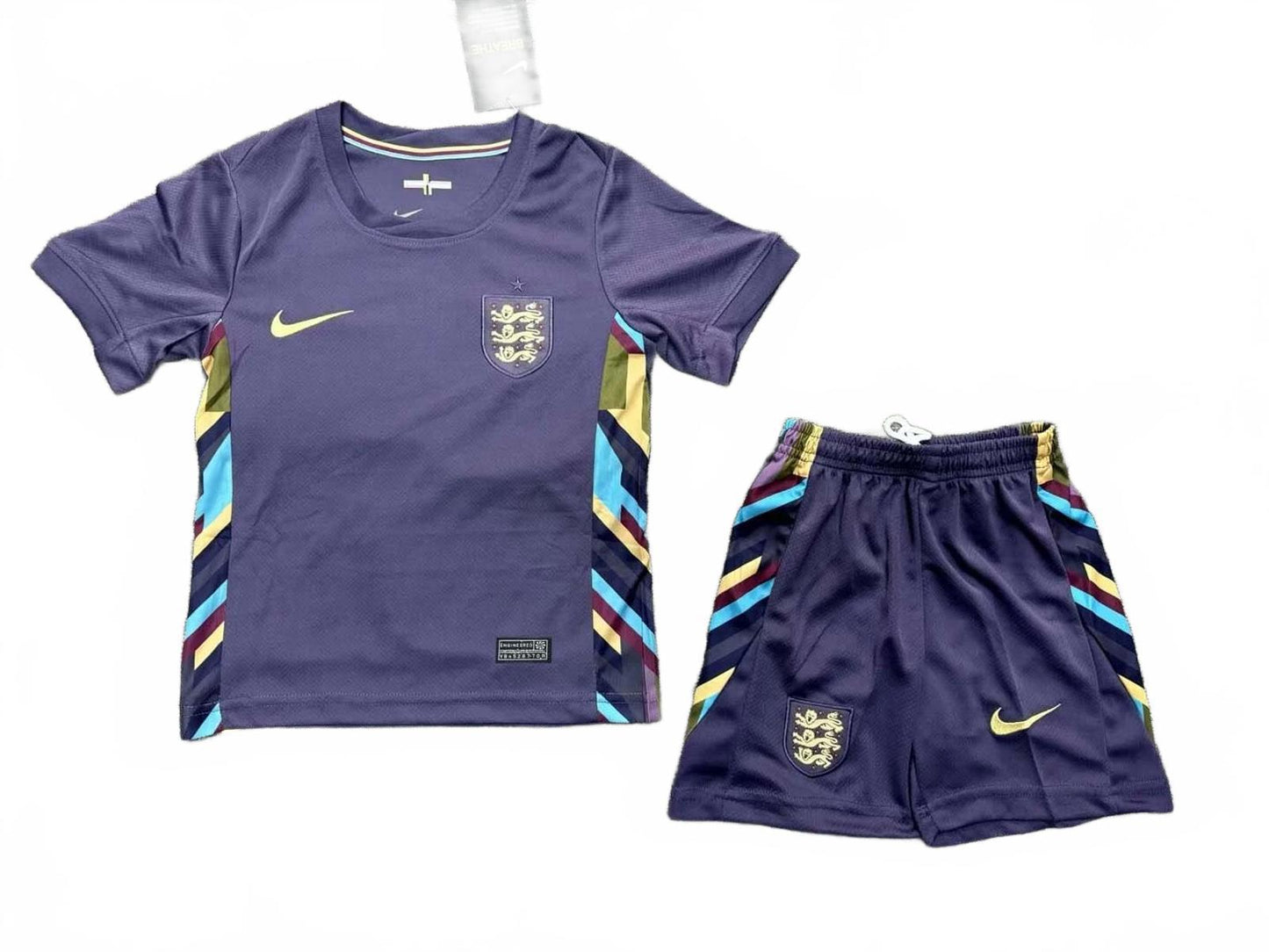 England 2024 Nike Kids Away Kit - Navy - Inc Socks