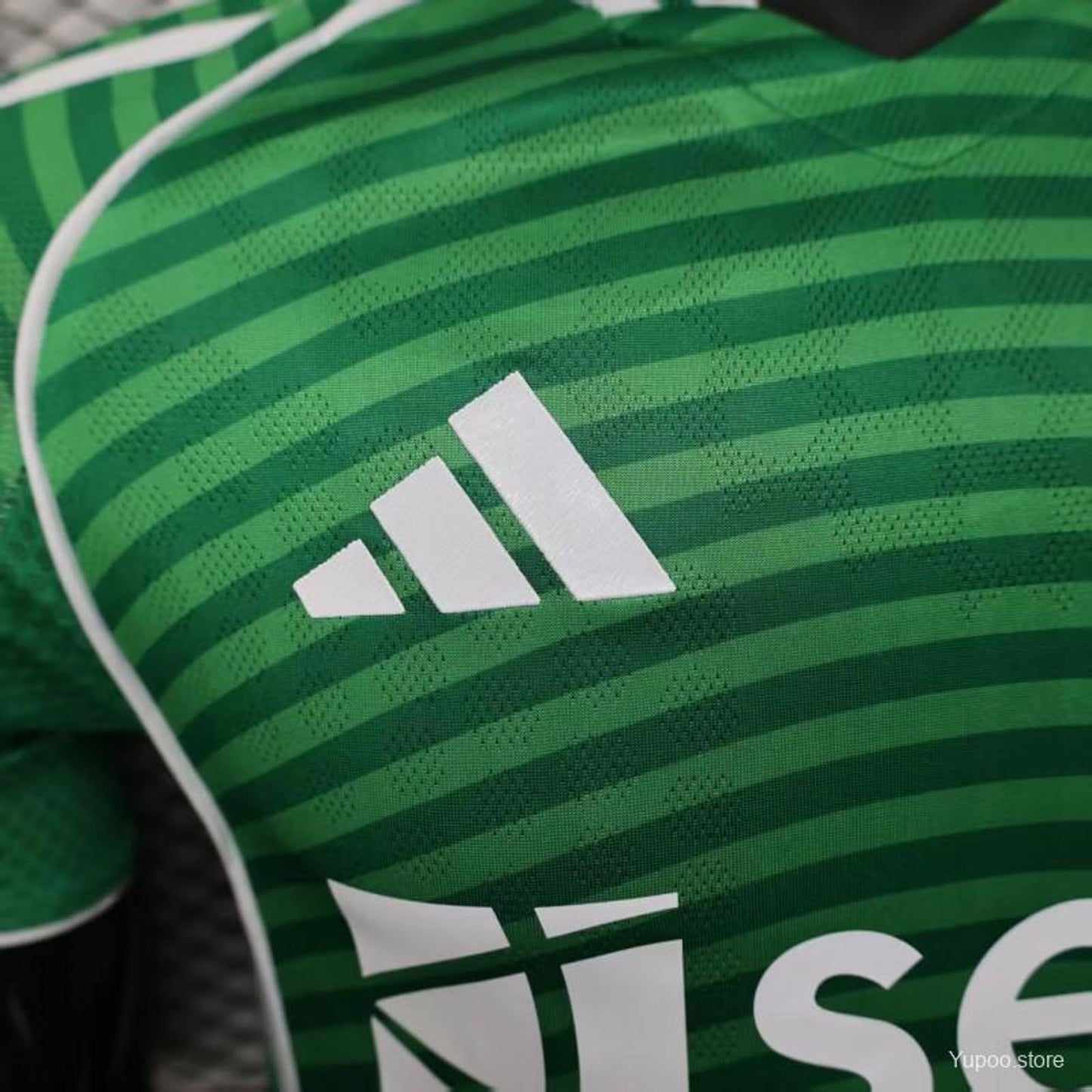 Newcastle 25/26 Adidas Away Jersey - Green - Player Version