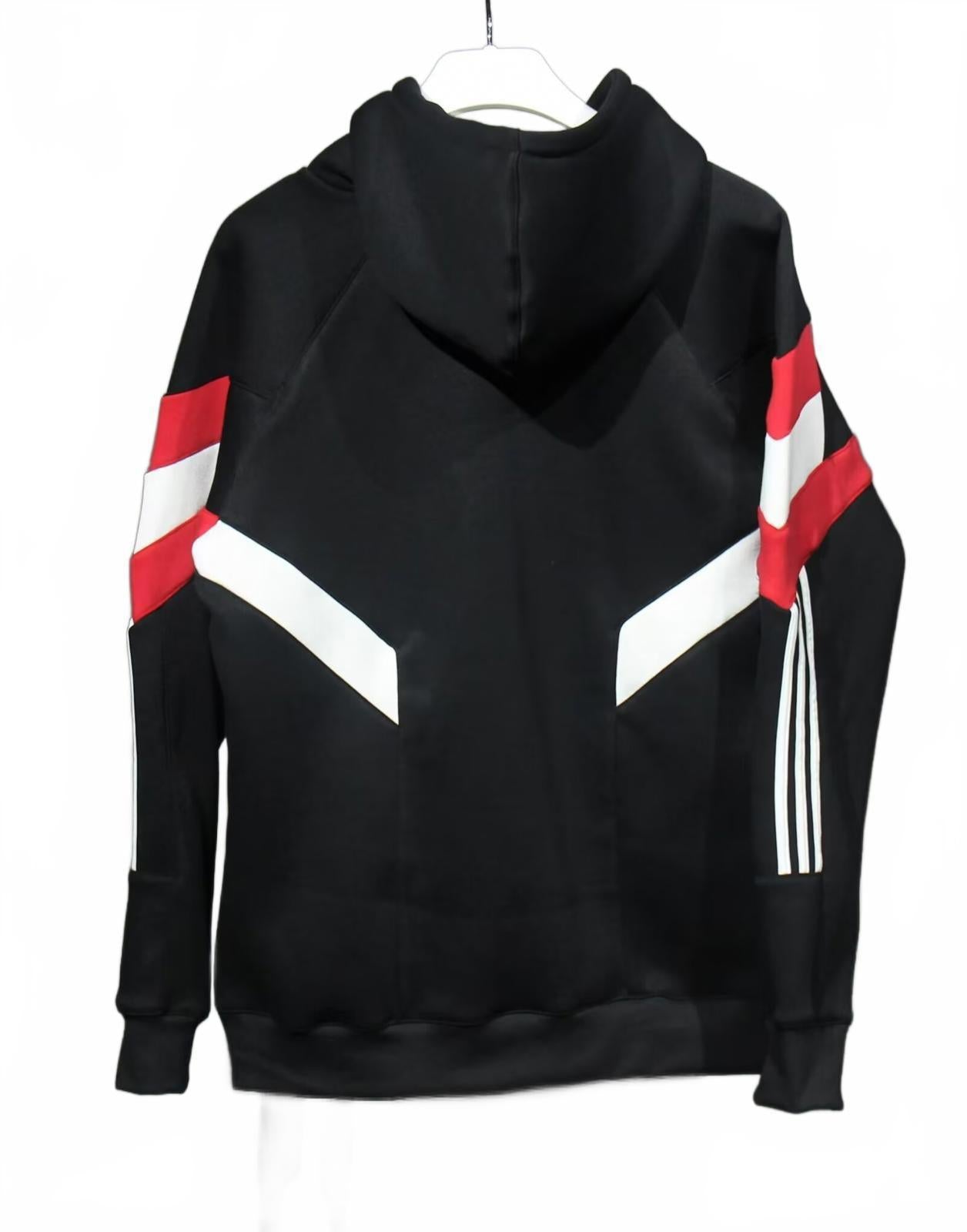 Manchester United Adidas Originals LFSTR Black & Red Hoody