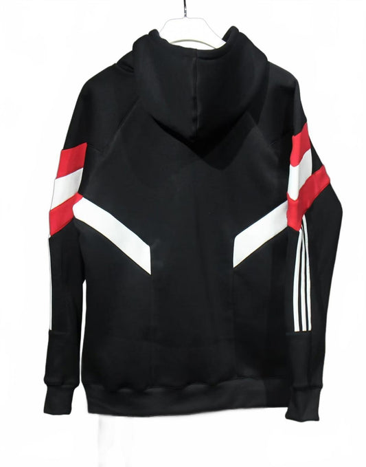 Manchester United Adidas Originals LFSTR Black & Red Hoody