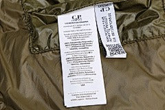 CP Company - Merino Wool Padded Hybrid Hood Jacket Black