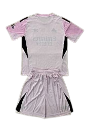 Arsenal 25/26 Adidas Kids Goalkeeper Kit - Pink- Inc Socks