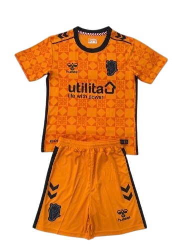 Sunderland 25/26 Hummel Kids Goalkeeper Kit - Orange - Inc Socks