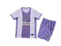 Brighton 25/26 Nike Kids Away Kit - Purple - Inc Socks
