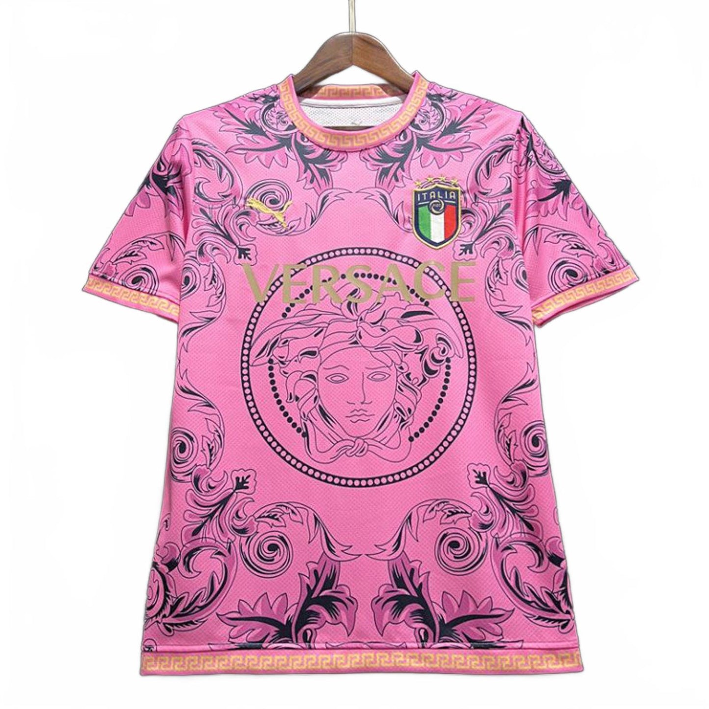 Italy x Versace Puma 2023 Concept Jersey - Pink