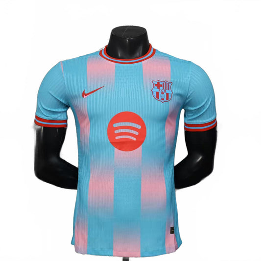 Barcelona 25/26 Special Edition Jersey - Blue & Pink - Player Version