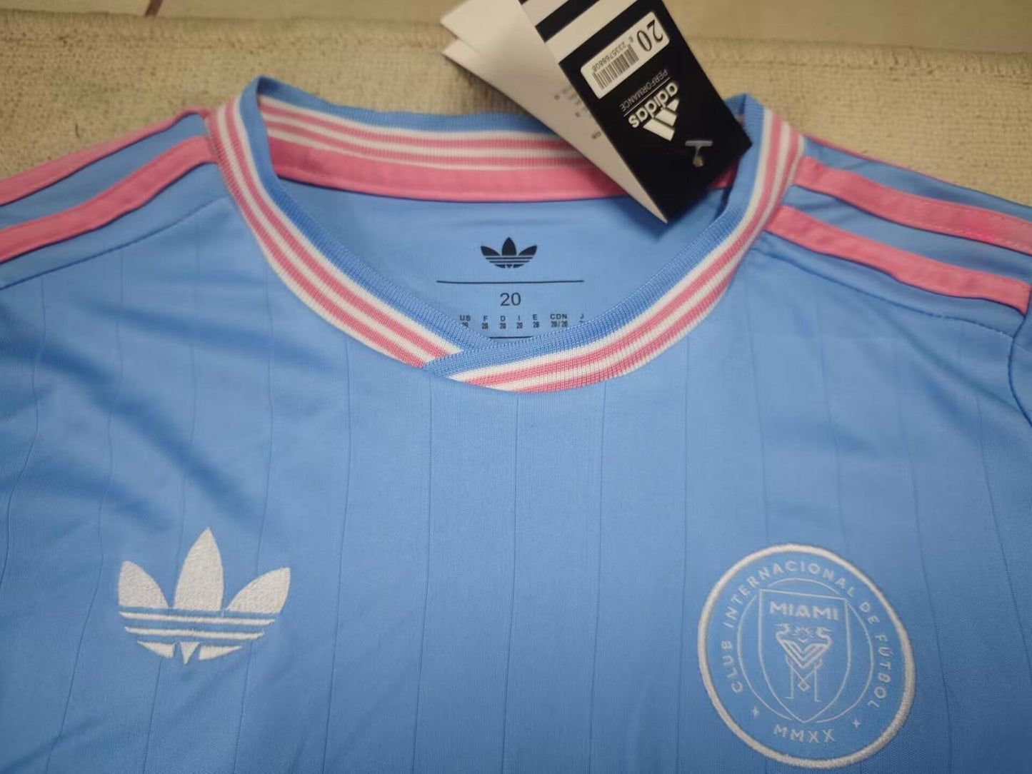 Inter Miami 25/26 Adidas Kids Third Kit - Blue - Inc Socks