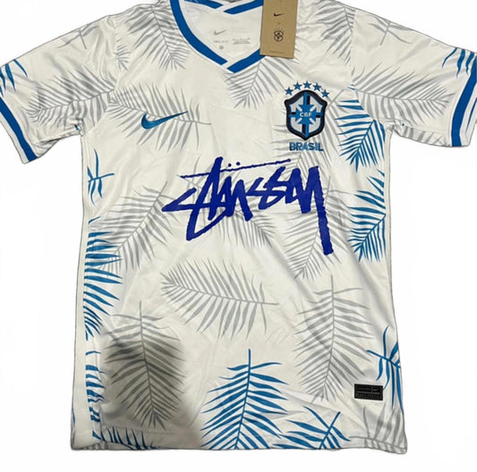 Nike Brasil Football Jersey Stussy Edition - Size Large