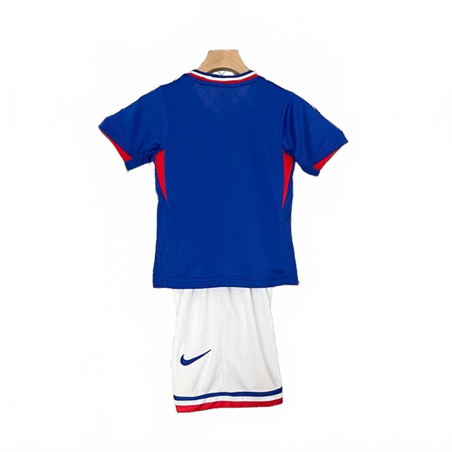 France 2024 Nike Kids Home Kit - Blue - Inc Socks