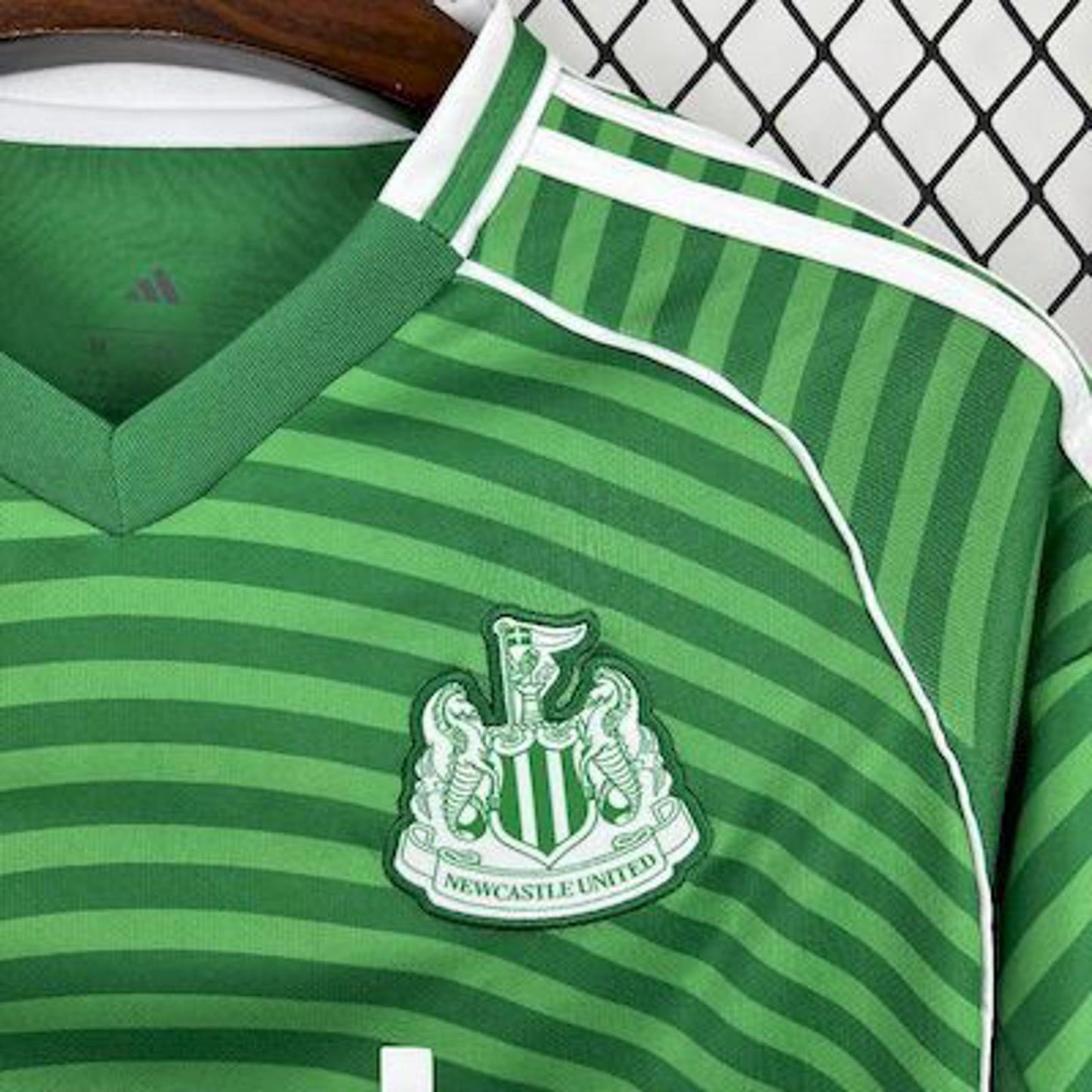 Newcastle 25/26 Adidas Away Jersey - Green - Fan Version