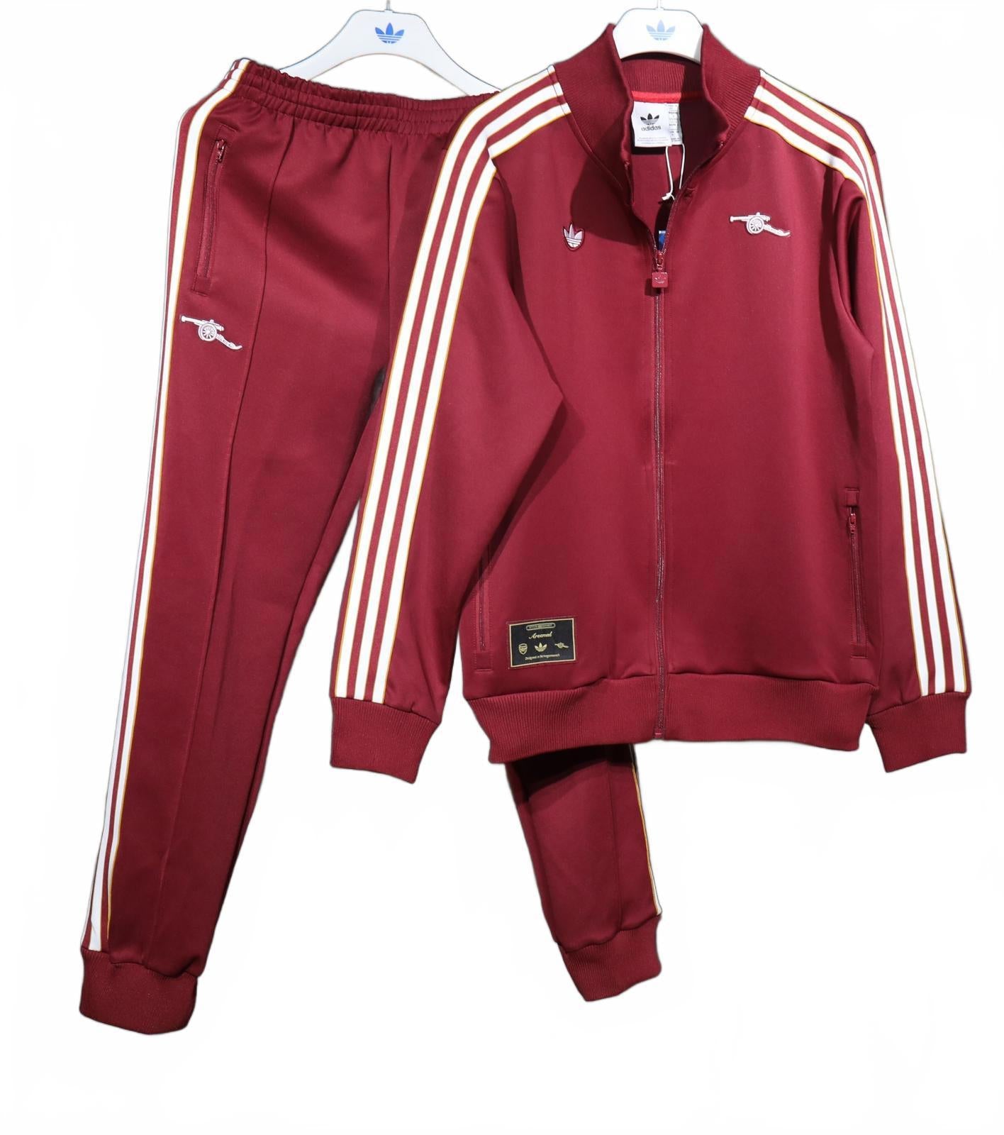 Arsenal Adidas Originals Terrace Icons Tracksuit - Red