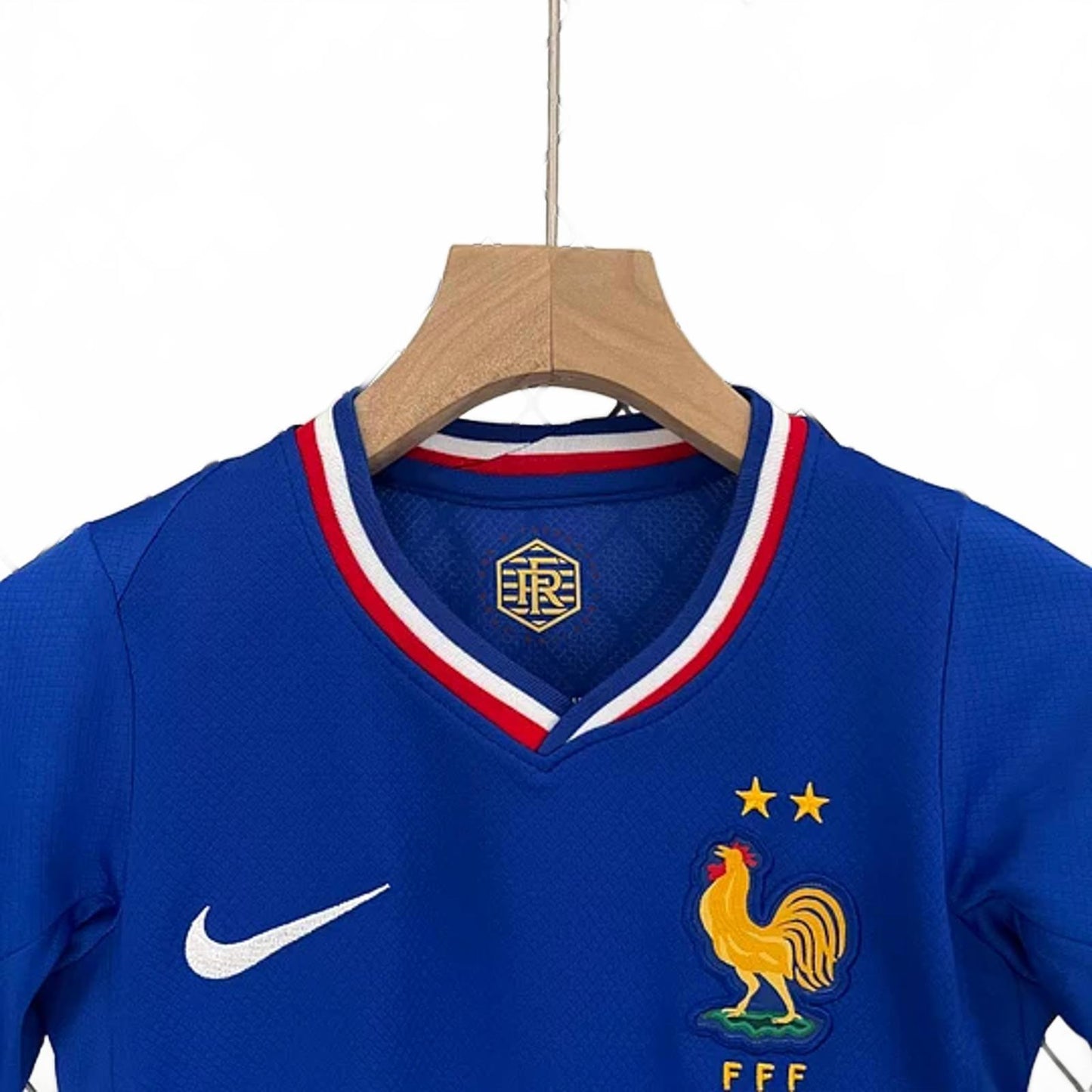 France 2024 Nike Kids Home Kit - Blue - Inc Socks