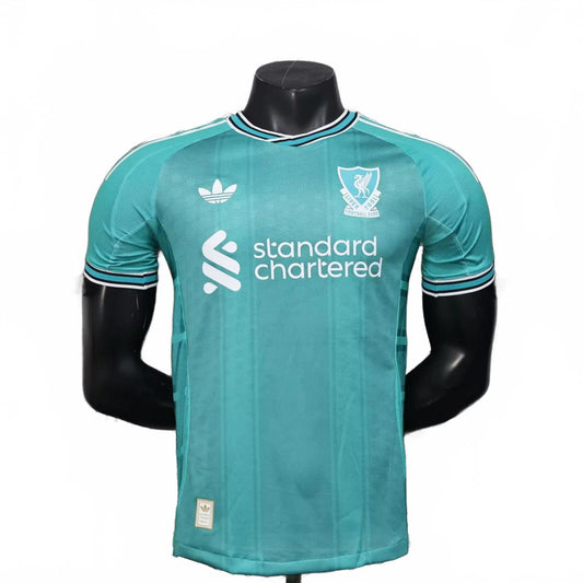 Liverpool FC 25/26 Adidas Third Jersey - Teal - Player Version