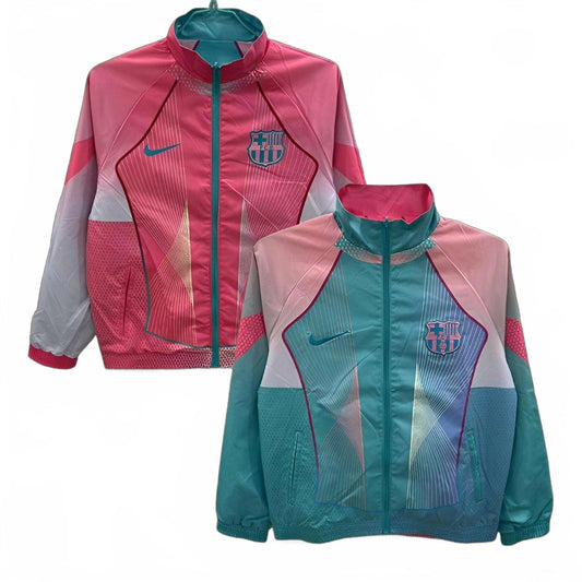Barcelona 2025 Nike Special Ed Reversible Windbreaker - Pink/Blue
