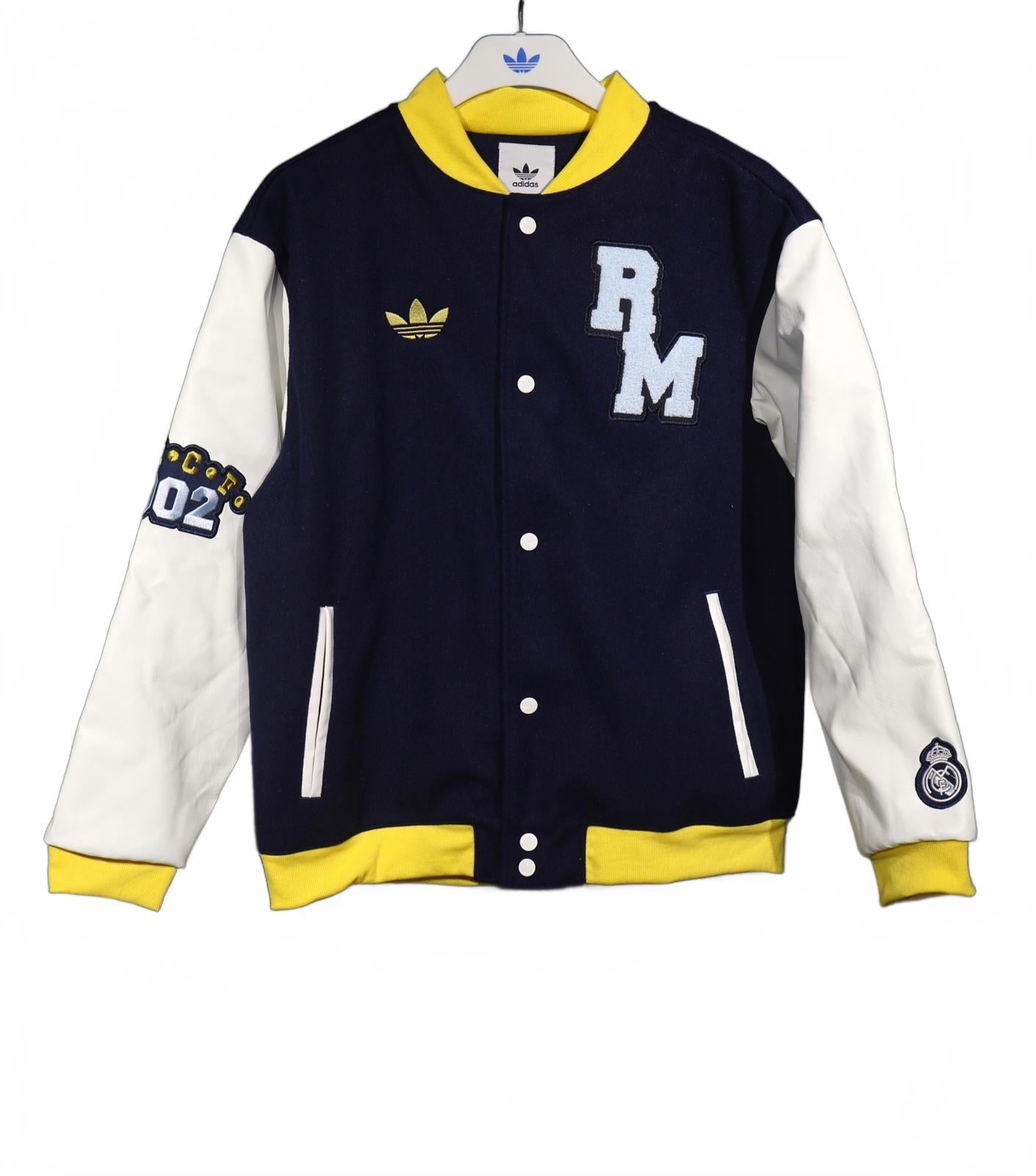 Real Madrid VRCT Adidas Originals Jacket - Black & White